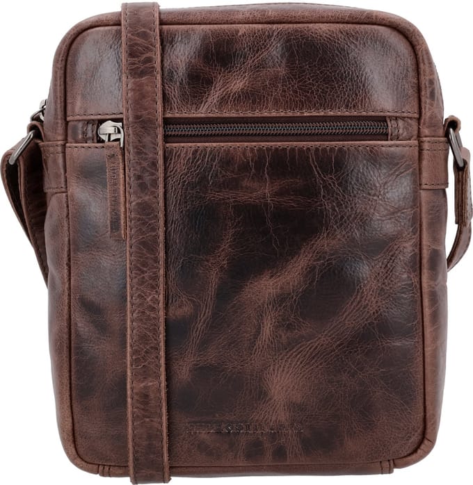 Micmacbags Next Navajo Crossbody Schoudertas - Premium Leder - Donkerbruin