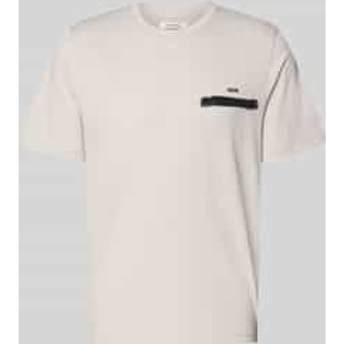 T-shirt met motiefprint op de achterkant model 'Bobby'
