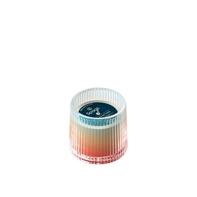 SPAAS Pop Geurloze Kaars Brandduur ± 27 u Tropisch Rood -
