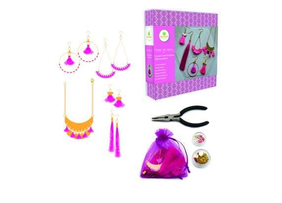 Sycomore sieraden knutselset pompons - creatief speelgoed 12 jaar+.