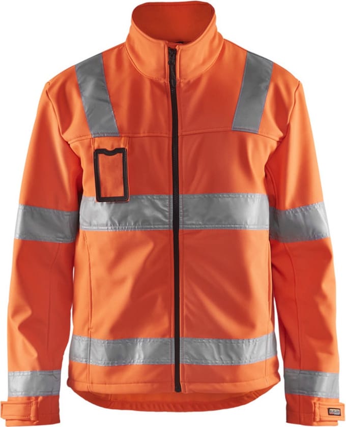 Blåkläder 4838-2535 Jack Softshell High Vis Oranje maat S