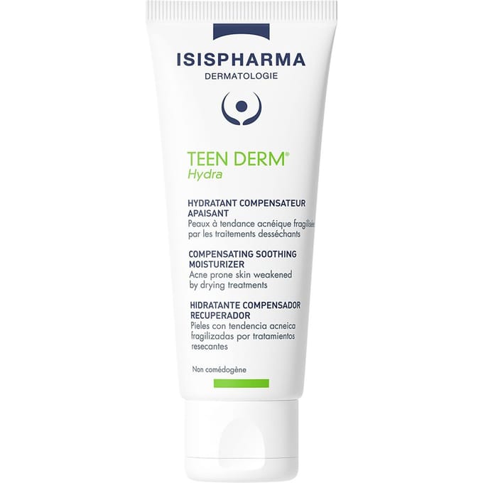 Isispharma Teen Derm Hydra Hydraterende Verzachtende Compensatiecrème 40 ml