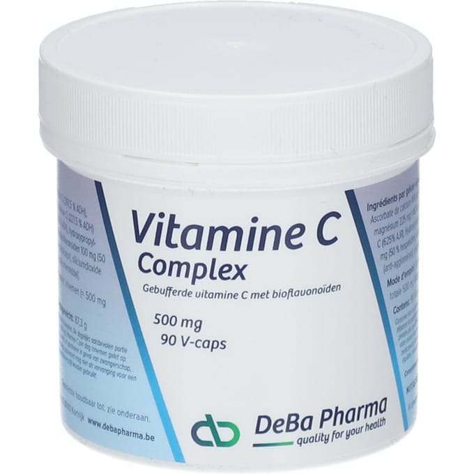 Deba Pharma Vitamine C Complex 500 mg + Bioflavonoïden 90 Capsules