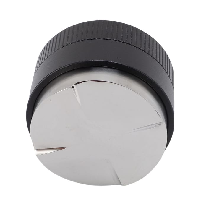 51mm Koffiedistributeur Tamper Koffie Leveler Koffiedistributietool met 4 Schuine Hellingen Auto black