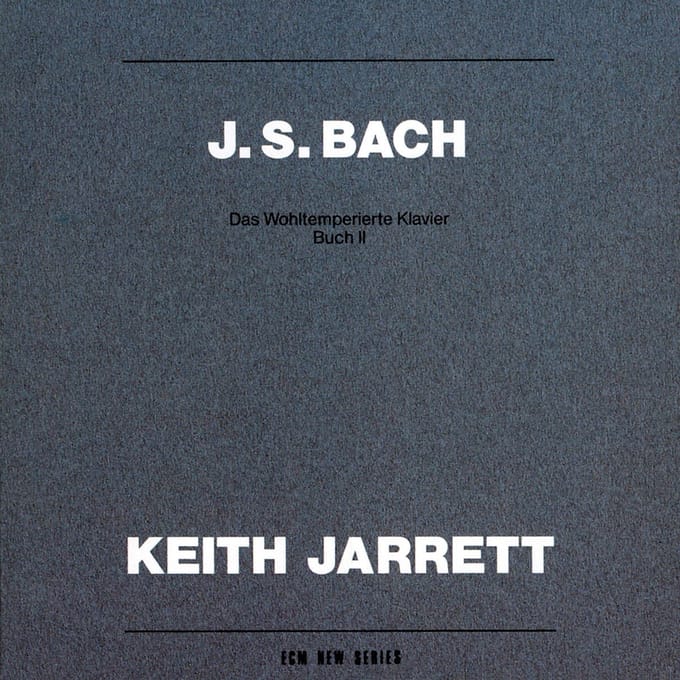 Keith Jarrett - J.S. Bach: Das Wohltemperierte Klavier, Buch II (2 CD)