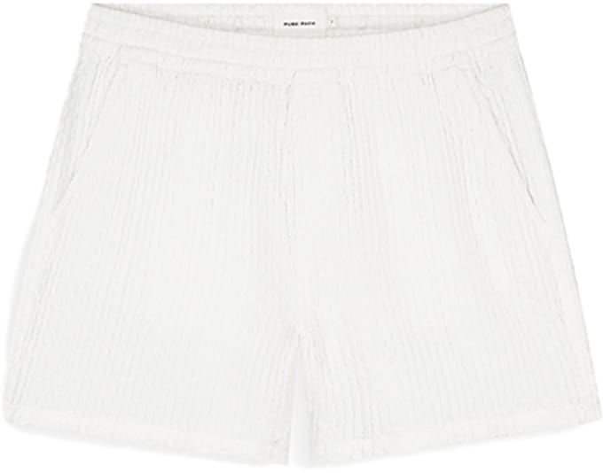 Pure Path Structured Dobby Weave Shorts