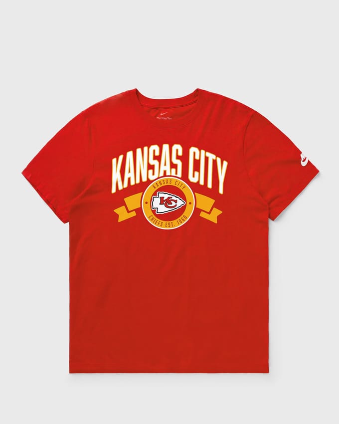 NFL Kansas City Chiefs Rewind Front and Back Hit Essential Cotton Tee
