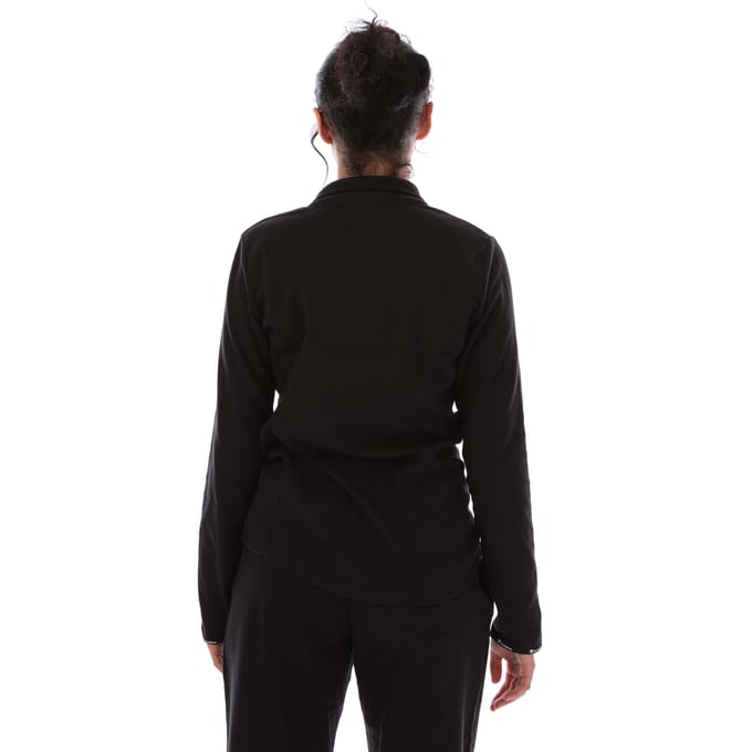 Dames Champion Half Zip Micro Polar Fleece Top in zwart