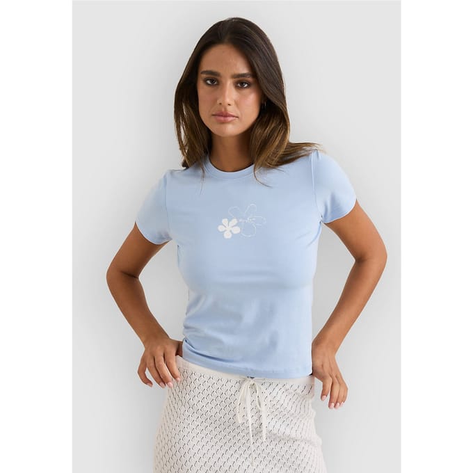 Rhythm Holiday T-Shirt blauw