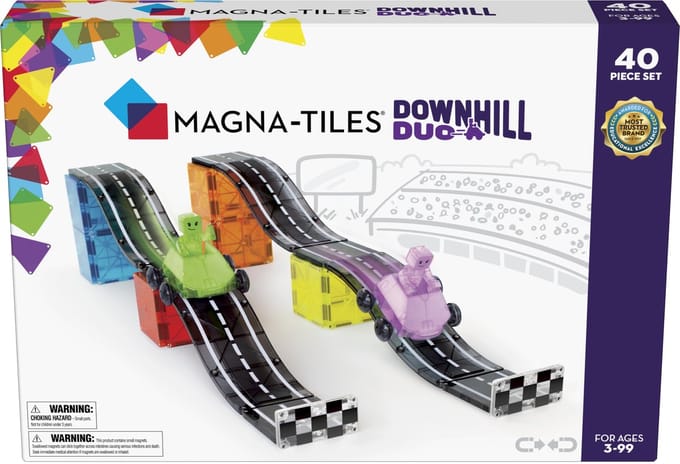 Downhill Duo Magneetstenen 40 stuks - MagnaTiles