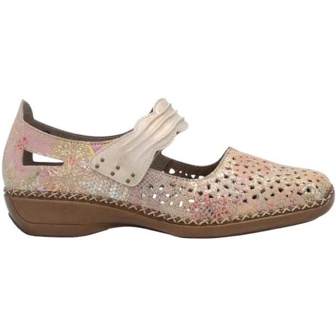 Rieker -Dames - multicolor - ballerina's & mocassins - maat 39