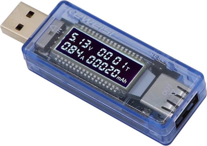 OTRONICÂ® USB stroom tester Keweisi KWS-V20