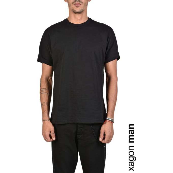Xagon Man T-Shirt Mannen zwart
