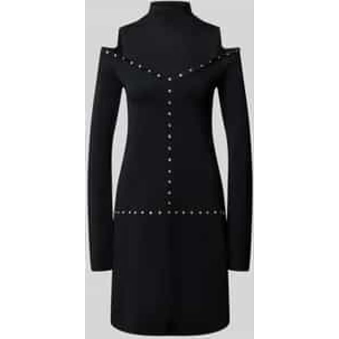 Mini-jurk van viscosemix model 'Abito Maglia Corto'