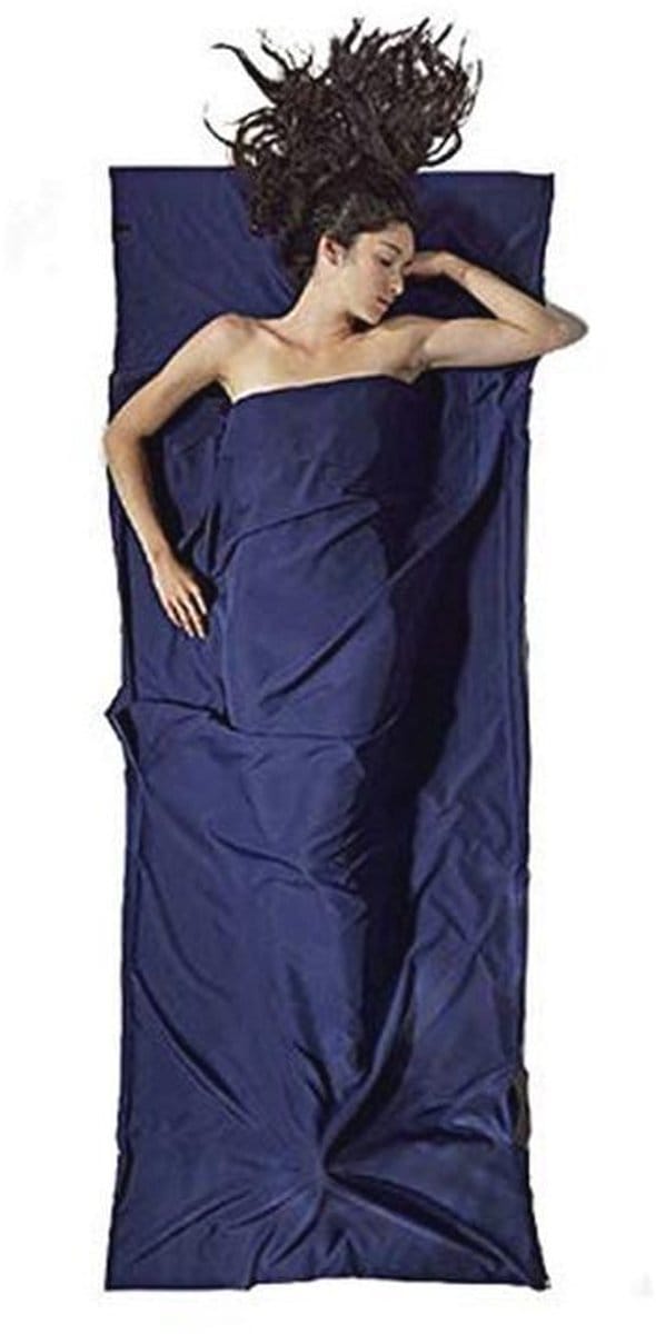 Draagbare reisslaapzak microvezel 75 x 210 cm voor hostels, reizen, en meer