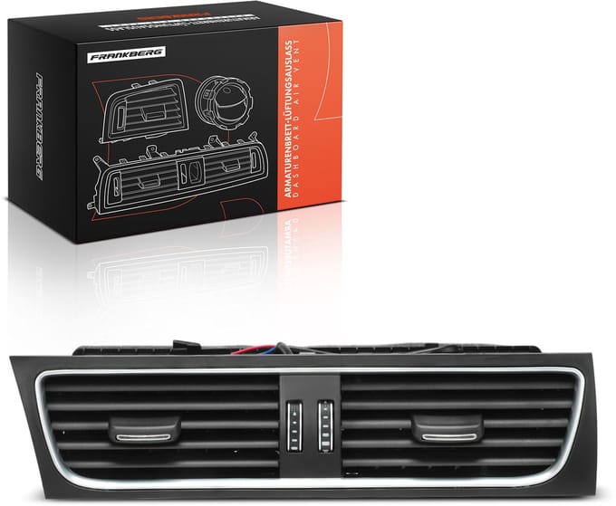 Frankberg 1x luchtuitstroomrooster dashboard voor midden voor Audi