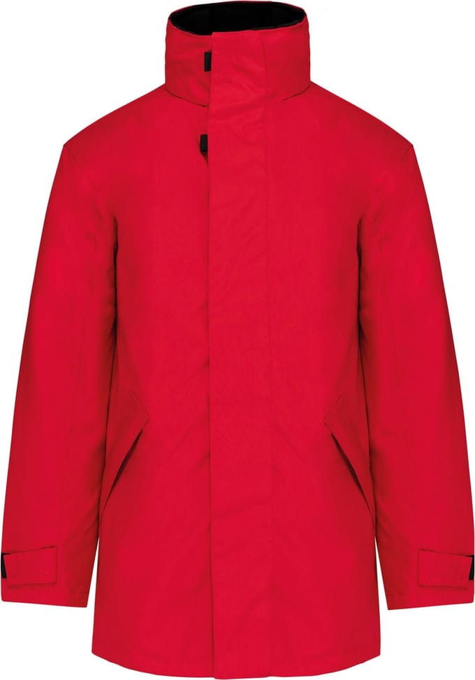 Kariban Gewatteerde parka K677 - Red - S