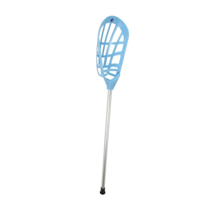 Blauwe Beginners Lacrosse Stick Aluminiumlegering Lacrosse Stick Lacrosse Trainingsstick gray