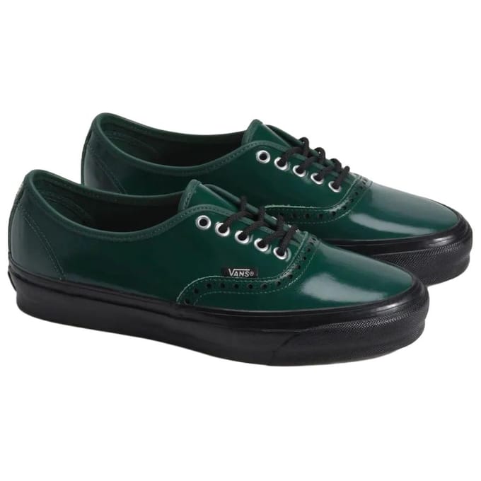 Vans Authentic Leer 'Gloss Bordeaux' 46 black
