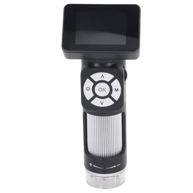 Microscope numérique portable professionnel 10 MP 1080 P, kit de microscope de poche portable avec 2,0 pouces