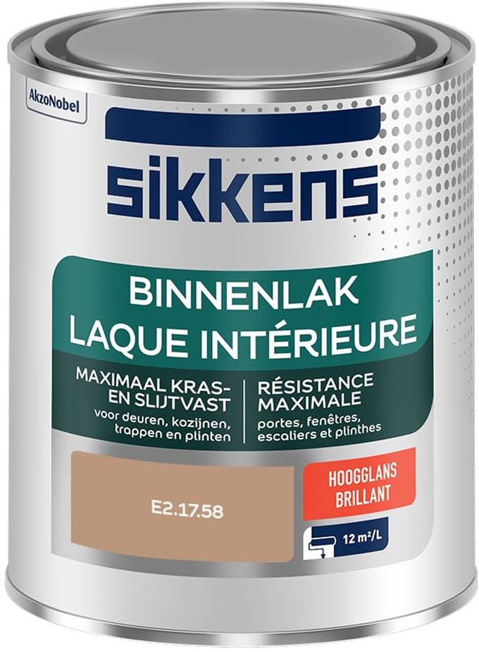 Sikkens - Binnenlak Hoogglans - E2.17.58 - Mengverf - 750 Ml