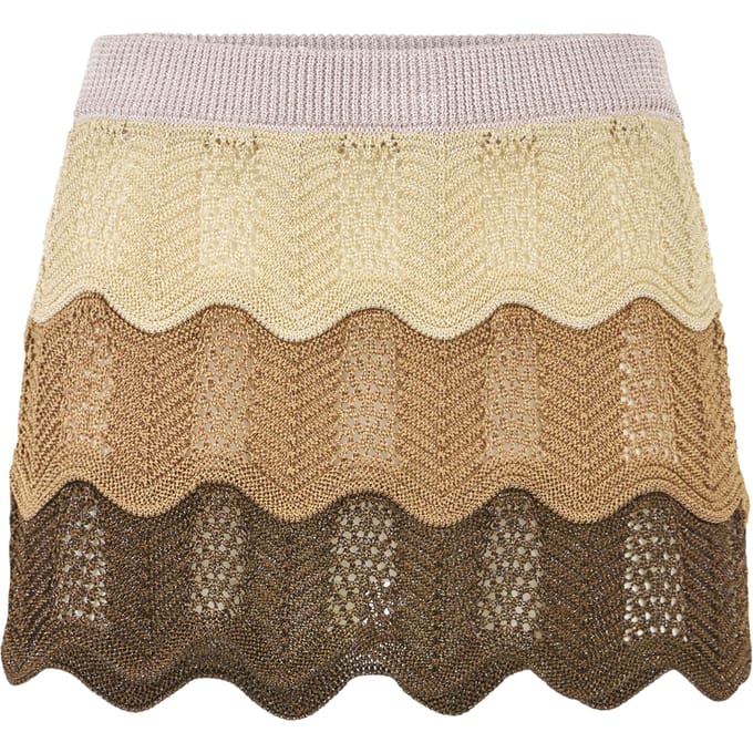 Mini Skirt Color Wave