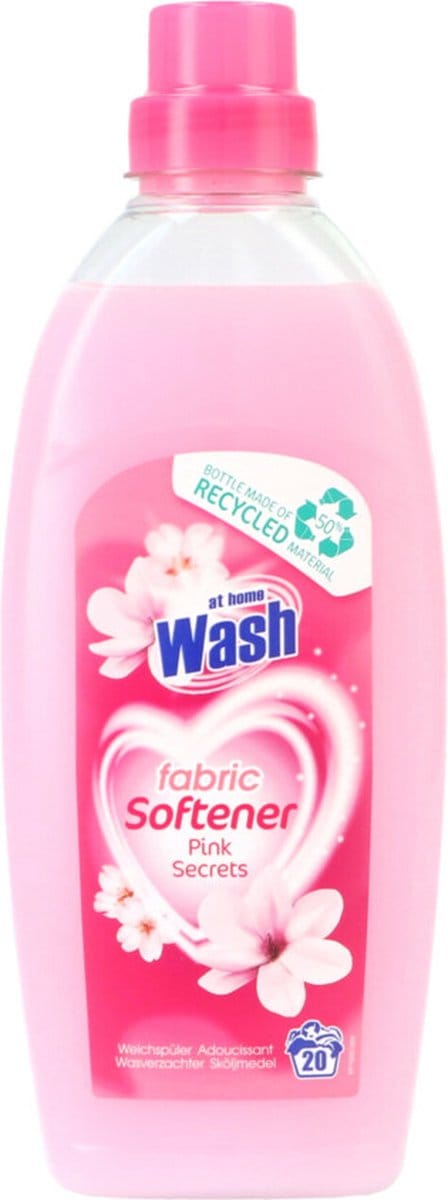 At Home - Wash - Wasverzachter - Pink Secrets - 20 Wasbeurten