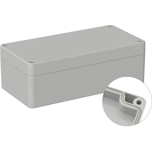 TRU COMPONENTS TC-9065632 Industriële behuizing 160 x 80 x 55 ABS Grijs-wit (RAL 7035) 1 stuk(s)