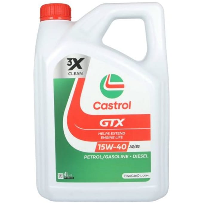Motorolie CASTROL 15F628 GTX 15W40 4L