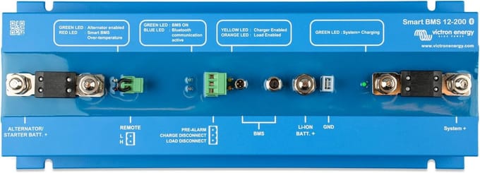 Slim Batterij Beheersysteem voor 12V Systemen tot 200A