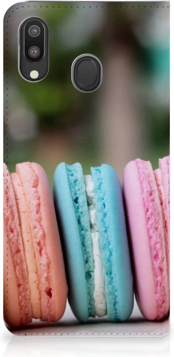 Samsung Galaxy M20 Flip Style Cover Macarons