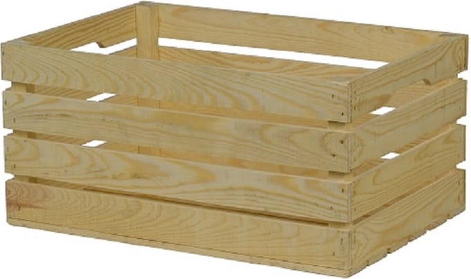 Houten Kist - Groot, Naturel / Opbergkist / Geschenkverpakking / Gift / Kado