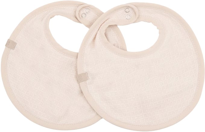 Bamboom Waffle Terry Slabbetjes – Set van 2 - Warm White