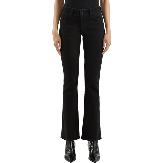 s.Oliver -qs Jeans Black Denim Taglia: W38L32 | Pantaloni Outlet | Donna | Nero