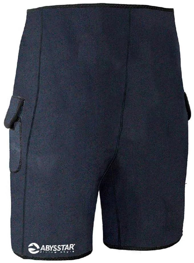 Abysstar Logo 3 Mm Thermische Short Blauw XL Man
