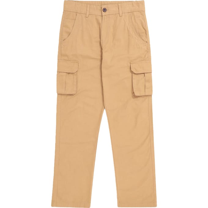 Mountain Warehouse Heren Merrick Organic Cargo Broek (Beige)