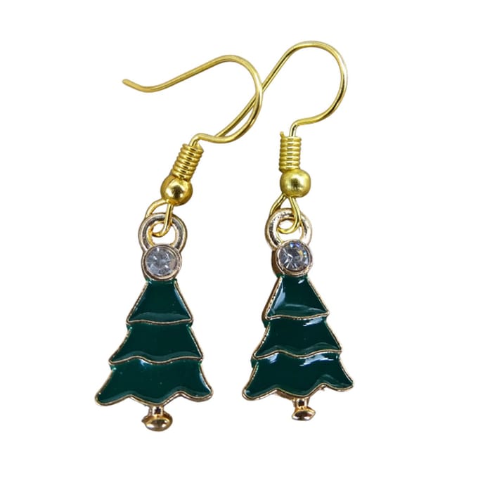 2 Love it Dennenboom - Oorbellen - Lengte 2.5 cm