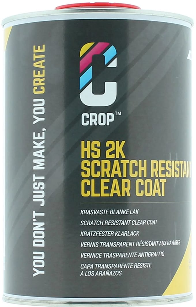 CROP 2K Krasvaste Blanke Lak HOOGGLANS - Blik 1 liter