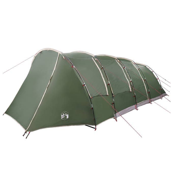 vidaXL - Tunneltent - Groen - 675 - x - 392 - x - 210 - cm