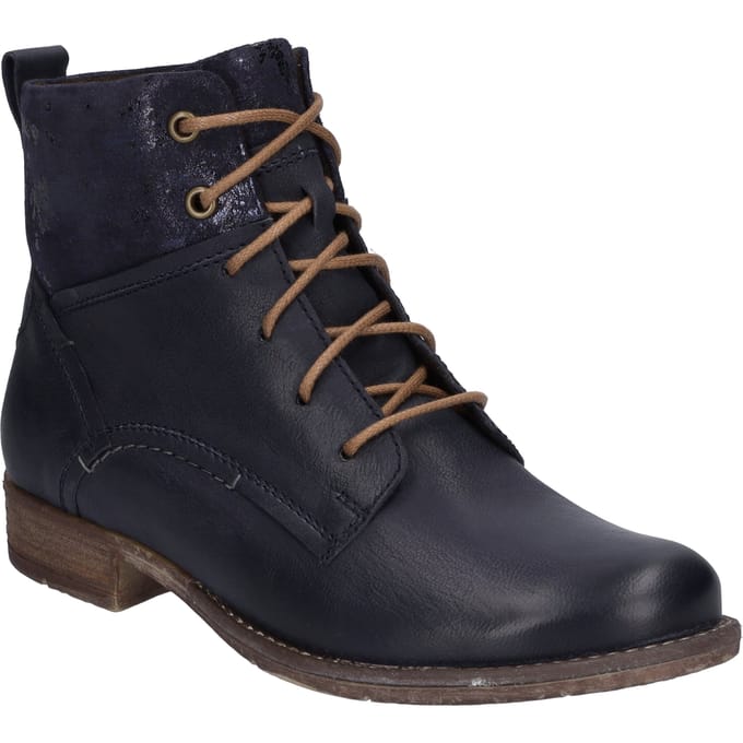 JOSEF SEIBEL Dames Enkellaars Sienna 95 in blauw