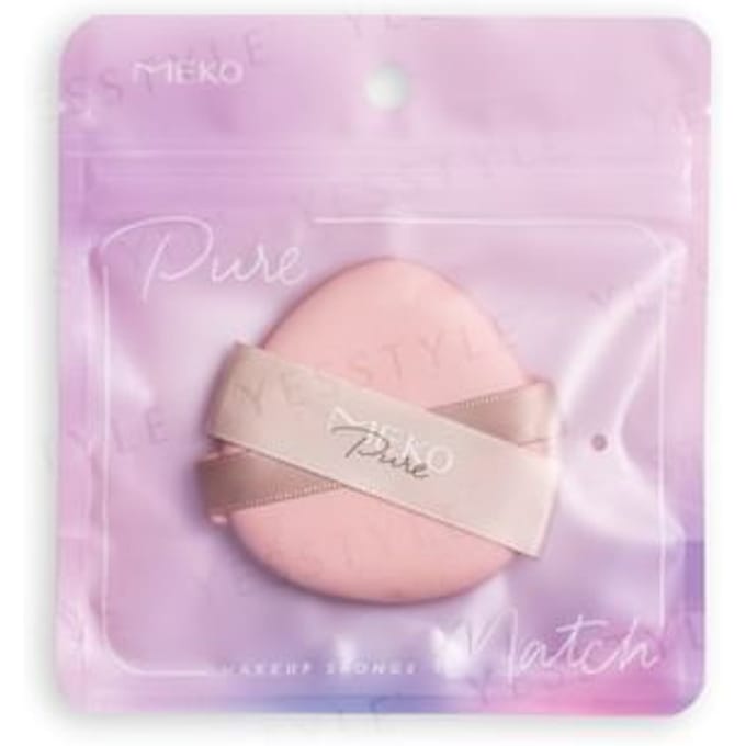 MEKO - Pure Match One-Click Angled Powder Puff 1 pc