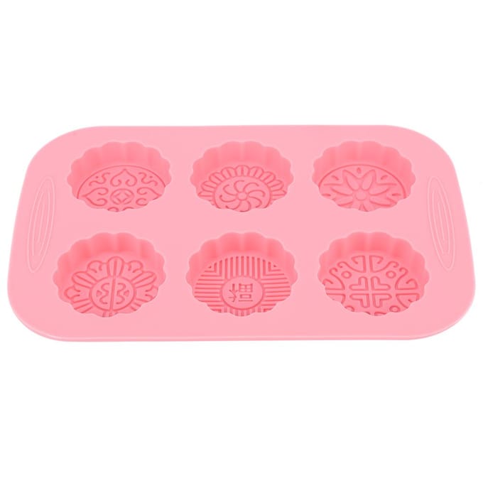 6 Moules Moule à Gâteau Moule à Gâteau de Lune DIY Gâteau Glace Savon pink