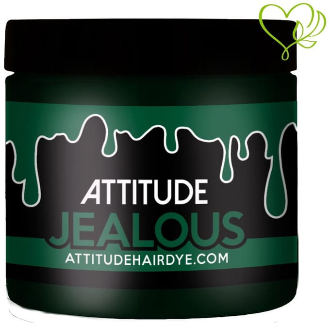 Attitude Hair Dye - Jealous 250ml Semi permanente haarverf - Donkergroen/Groen