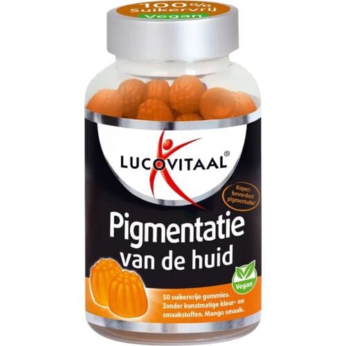Lucovitaal Gummies tegen pigmentvlekken 50 stuks