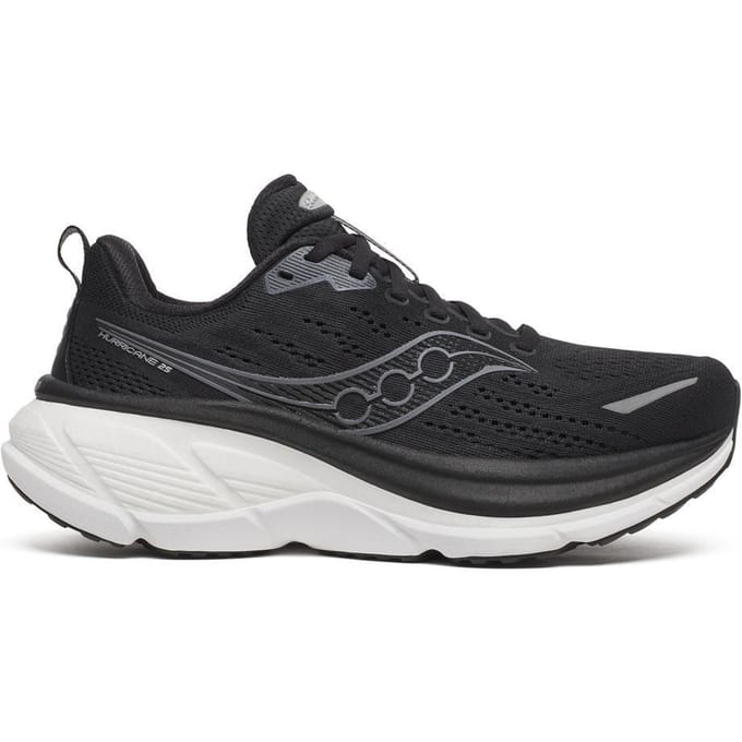 Saucony Hurricane 25 Stabiliteitsschoen Dames-zwart, wit