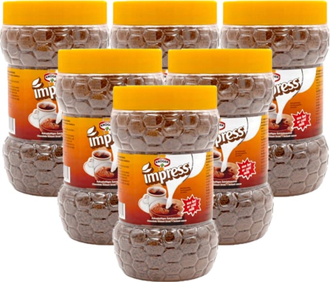 Kruger - Impress Choco Drink - 6x 800g