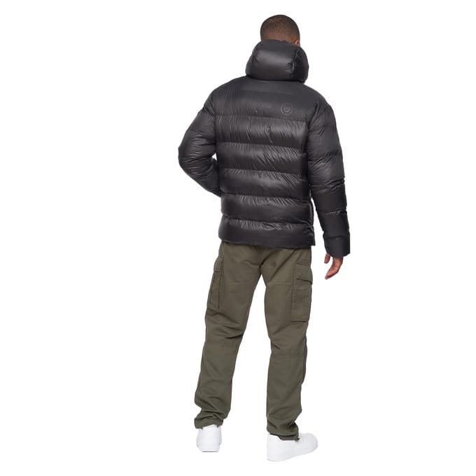 Duck and Cover Heren Raymax gewatteerde jas (Zwart)