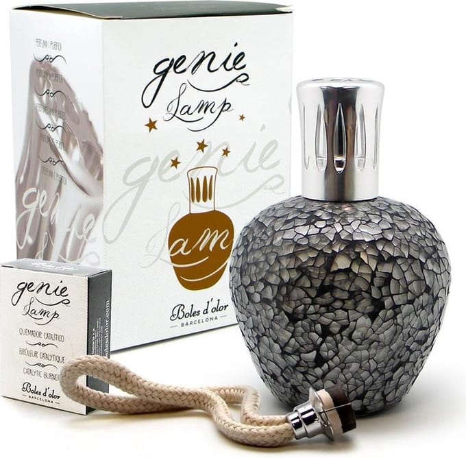 Boles d'olor - Genie Geurlamp - Elipse Mosaic - Zwart