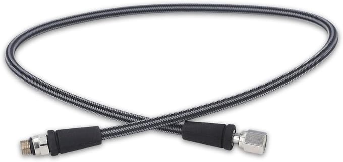 Hogedruk duikregelaarslang met 7/16-20UNF-interface voor veilig duiken, 30 cm lang, flexibel en duurzaam