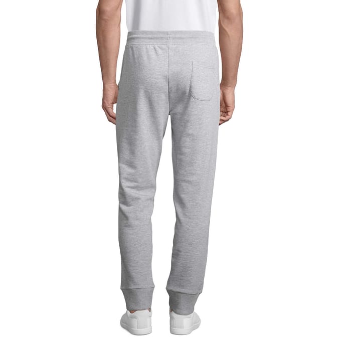 SOLS Heren Jet Melange Joggingbroek (Grijze Melange)